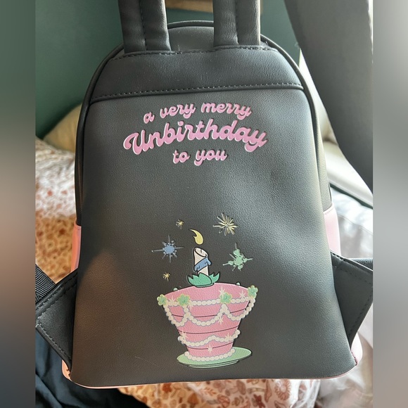 Lightly Used Disney Alice in Wonderland Tea Party Loungefly Backpack - Picture 4 of 4
